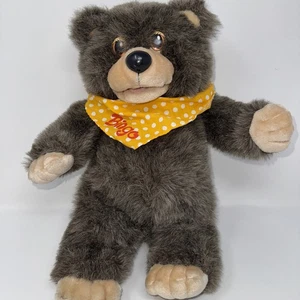 Sehr guter Hasbro Softies Bingo Bär Plüsch Bandana orange gepunktet 1986 - 16 Zoll Stofftier - Bild 1 von 6