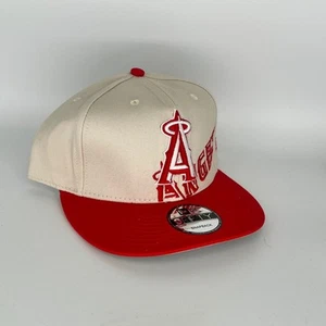 Khaki rot Los Angeles Angel New Era MLB 9Fifty Snapback Mütze - Bild 1 von 4