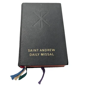 St Andrew Daily Missal 1962 With Vespers for Sundays & Feasts Latin/English TLM - Picture 1 of 12