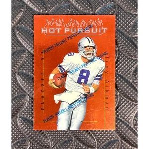 1997 Playoff First & Ten Hot Pursuit Troy Aikman #26 HOF 1:180 confezioni stampa corta - Foto 1 di 2