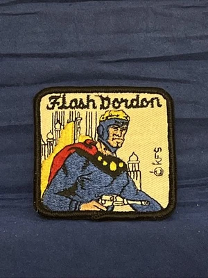 Vintage Flash Gordon 3” Patch, Quadrinhos Super Herói - KFS - Imagem 1 de 2