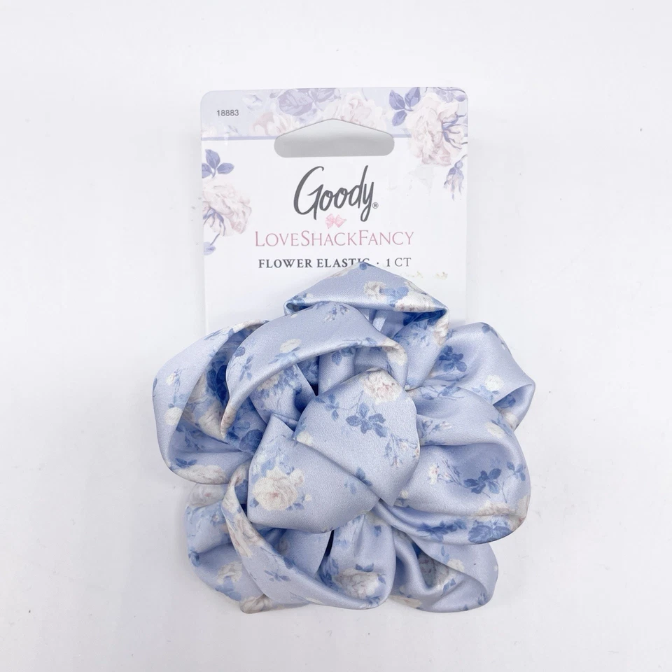 Love Shack Fancy x Goody Flower Elastic Hair Tie Scrunchie Everblooming Rosettes - Image 1 of 2