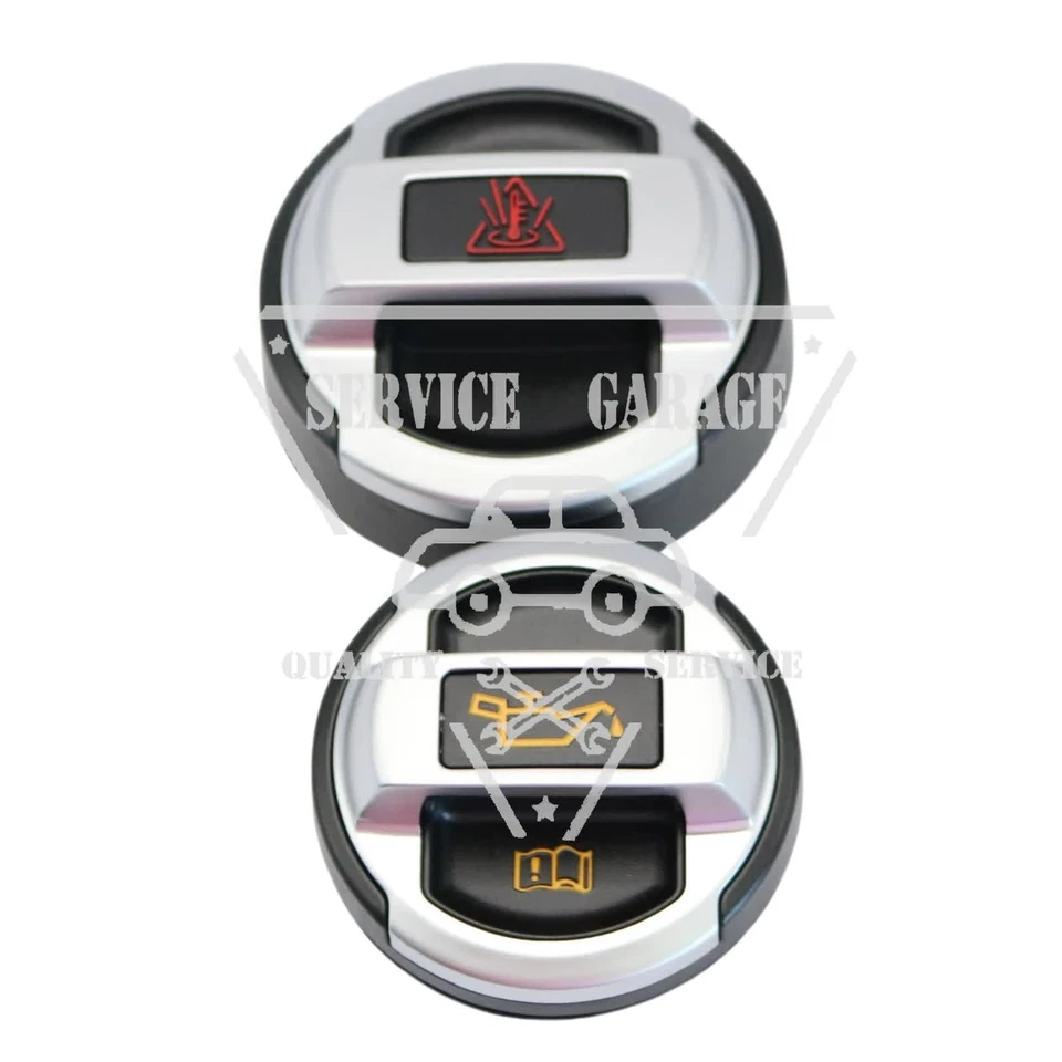 1Pair Oil Filler Cap Retrofit Coolant Expansion Tank Lid Fits Audi R8 US - Image 1 of 4