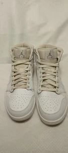 Talla 12 - Air Jordan 1 Retro Blanco Gris Frío - Imagen 1 de 8