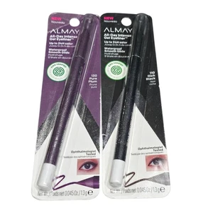 Lot 2 Almay All-Day Intense Gel Eyeliner Waterproof 24HR – Pure Plum & Rich... - Picture 1 of 3
