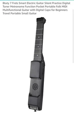 SMART Electric GUITAR SG7 Portable Multifunctional with digital Capo - Image 1 of 4
