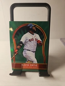2011 Topps Finest David Ortiz Green Refractor # 16/199 Boston Red Sox - Picture 1 of 2