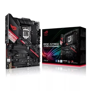 Placa madre Asus ROG STRIX Z490-H GAMING placa base ATX DDR4 CPU Intel LGA1200 - Imagen 1 de 3