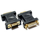 VGA Male to DVI I Female Socket Adapter Analogue Video Monitor Converter 15 Pin