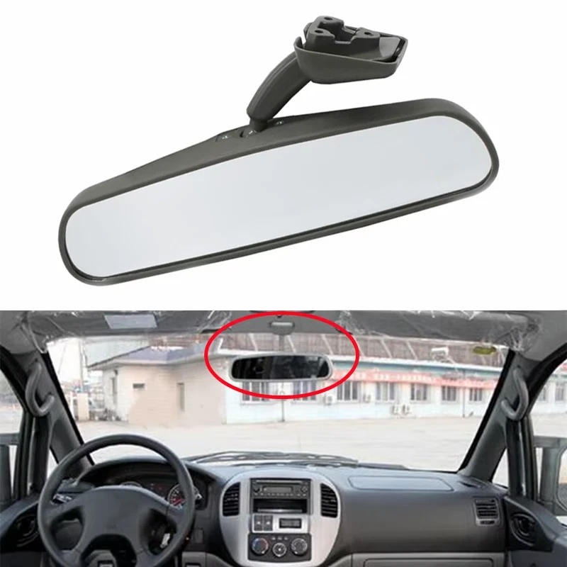 Inside Rear view Parking Mirror For Mitsubishi Delica Starwagon Space Gear L400 - Image 1 of 4