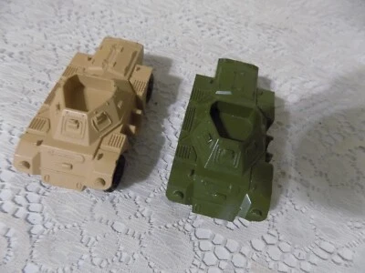 Vintage-Dinky Toys *FERRET SCOUT CAR 680 SET  Military Diecast VERY NICE - Image 1 of 4