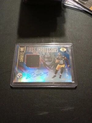 Jaylen Samuels 2018 Panini Illusions First Impressions Jersey Autograph 262/499 - Image 1 of 3