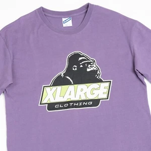 X-Large 91 Gorilla Logo T-Shirt Mens M Purple OG XLARGE Streetwear Tee - Picture 1 of 12