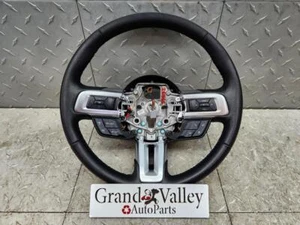 2015-2017 Mustang GT Steering Wheel MANUAL Trans Used OEM FR33-3600-AF3JAX *WEAR - Picture 1 of 12