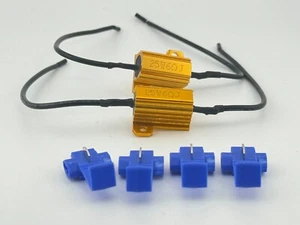 Rebaydo 2pcs LED Load Resistor 6 Ohm 25 Watt - Picture 1 of 3