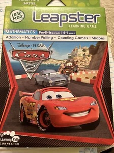 Leap Frog Leapster Disney Pixar CARS Learning G Pre-K-1st 4-7yrs - Picture 1 of 1