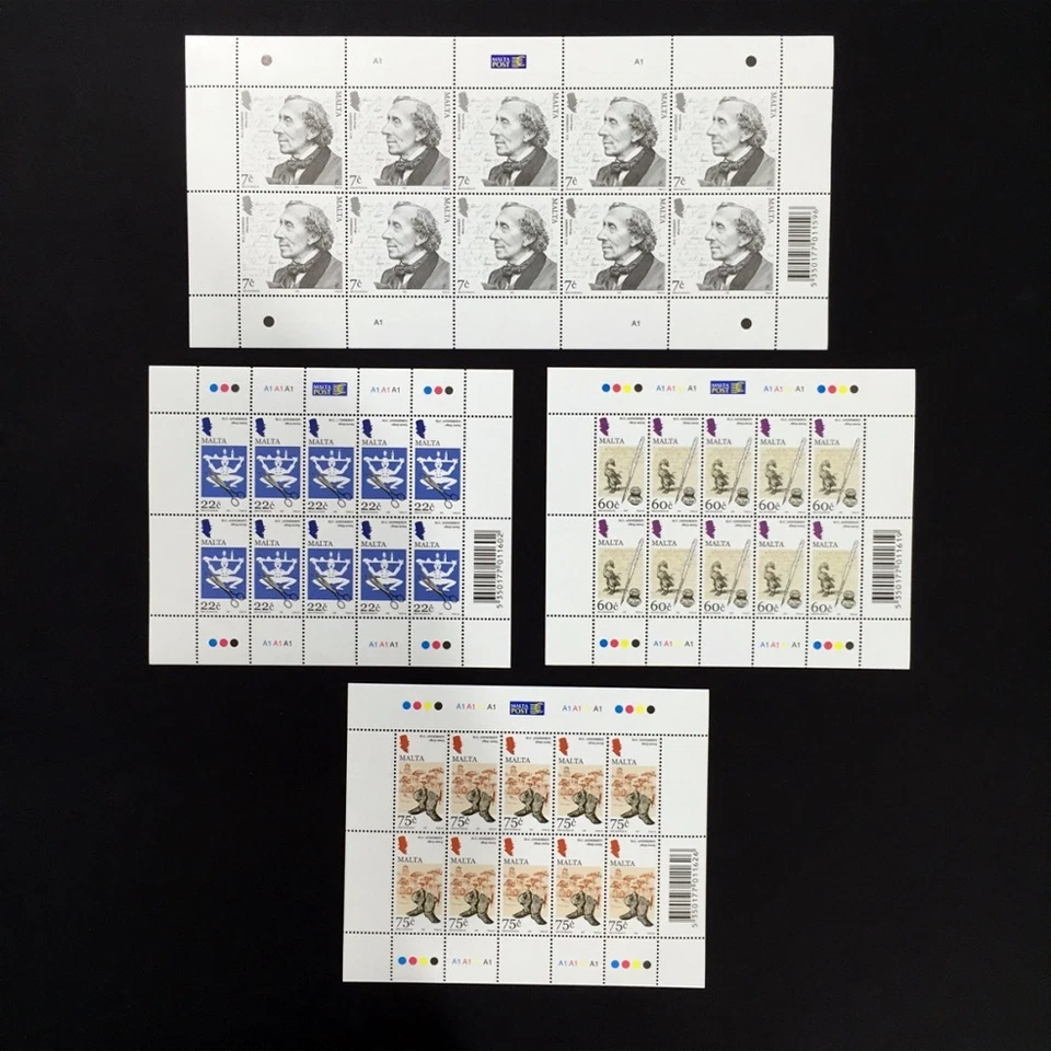2005 Malta Hans Christian Andersen Sheet of 10 Stamps Unmounted Mint NH #1358 - Image 1 of 1