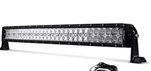AUXBEAM 32" 180W Curved RGB LED Light Bar Bluetooth Control Offroad Truck U1F - Picture 1 of 9