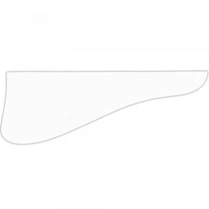 USA CUSTOM PICKGUARD per GIBSON® ARCHTOP L-5D® CHITARRA JAZZ 1PLY BIANCO sottile OPACO - Foto 1 di 1