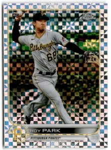 2022 Topps Chrome XFractor Refractor Hoy Park RC Rookie #32 W1 - Picture 1 of 2