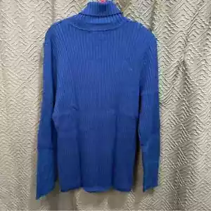 Jessica London Plus Size 22/24 Blue Turtleneck NWOT - Picture 1 of 7