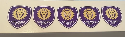 orlando city soccer magnet Car Fridge Lot Of 5 Cover