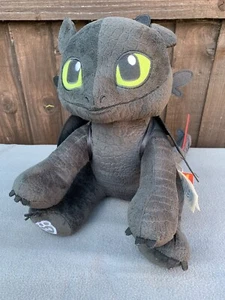Toothless How to Train Your Dragon 2 Sound Box BAB 14” Sitting Plush Soft Toy - Picture 1 of 12