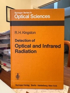 DETECTION OF OPTICAL AND INFRARED RADIATION by Kingston 1978 HC - Bild 1 von 11