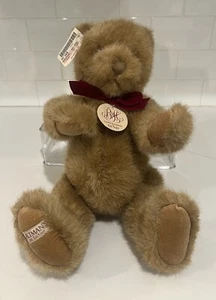 NWT Vintage 1987 15” Jointed Gund Bear Limited Edition B. Altmans - Picture 1 of 9