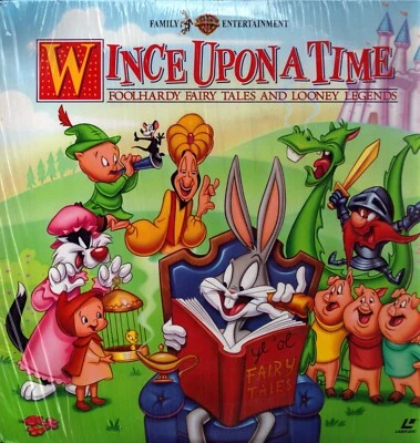 Wince Upon A Time LaserDisc Bugs Looney Tunes Foolhardy Fairy Tales *RARE* - Image 1 of 2