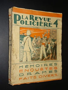 LA REVUE POLICIÈRE n°2 - MÉMOIRES ENQUÊTES DRAMES FAITS DIVERS   - Bild 1 von 1