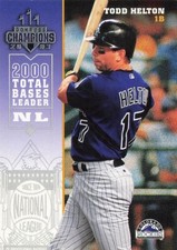 Todd Helton Donruss Champions 2003 Baseball Card #96