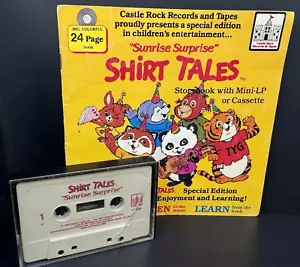 Shirt Tales Sunrise Surprise 1983 Buch und Tonband Read Along Castle Rock - Bild 1 von 10