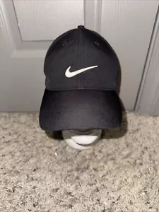 Nike Black running breathable adjustable hat - Picture 1 of 5