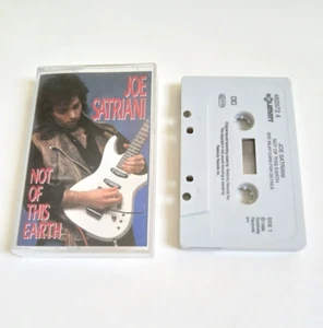 JOE SATRIANI NOT OF THIS EARTH CASSETTE TAPE RELATIVITY UK 1986 - Picture 1 of 1