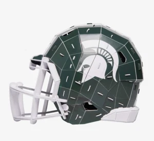 🏈 FOCO PZLZ - NCAA Michigan State 3D Casco Puzzle 46 piezas Nuevo Sellado de Fábrica 🏈 - Imagen 1 de 8