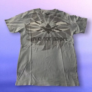NEW VALKEN Paintball Live For Sport Tee T-Shirt Shirt Blue/Grey Size Large SS1 - Picture 1 of 2