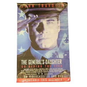 Die Tochter des Generals Videothek Filmposter John Travolta Vintage ein Blatt - Bild 1 von 7