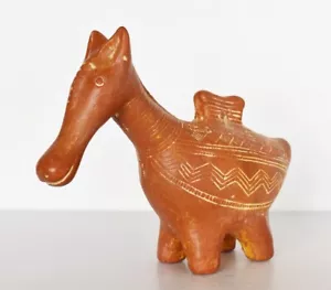 Donkey figurine Idol- Cyprus - 1200 BC - Nicosia Museum - Ceramic Artifact - Picture 1 of 8