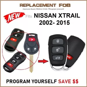 Fits Nissan XTrail Remote Key less entry fob for central locking 2002 to 2015 - Picture 1 of 11