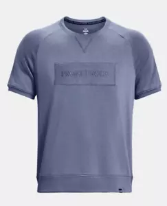 Under Armour Project Rock Terry Gym Top Lightweight 1380177-480 Multiple Sizes - Picture 1 of 8