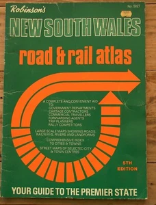 Robinson's New South Wales road & rail atlas 5th Edition No. 5027 - Bild 1 von 8