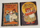Set of 9 Vintage Raggedy Ann and Andy Books by Johnny Gruelle - 1920s, 30s, & 40
