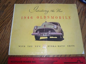 Folleto de ventas de Oldsmobile 1946 - vintage - Imagen 1 de 3