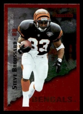 1995 Score #58 Steve Broussard Red Siege Cincinnati Bengals - Image 1 of 2