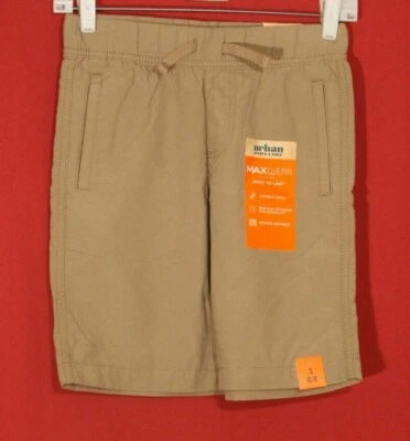 Urban Pipeline MaxWear хаки бежевый плоский передние шорты для мальчиков S 6-8 тянуть на новый с Ярлыками  - Изображение 1 из 3
