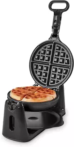 Flip Belgian Waffle Maker – Stampo per Cialde Spessore 1”, Ferro da Stiro per Cialde Antiaderente con Quic - Foto 1 di 6