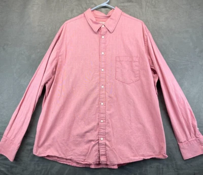 Merona Button Down Shirt - Mens 2XL - Red (610) - Image 1 of 4