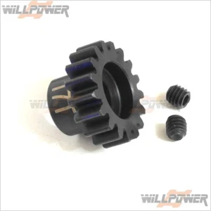 17T Pinion Gear #89328 (RC-WillPower) HOBAO Hyper 9E - Picture 1 of 1