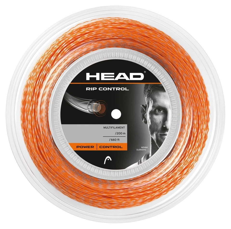 Head RIP CONTROL 17 1,25mm 660ft 200m Rolle (orange) Tennisschläger Saite - Bild 1 von 1